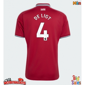 Manchester United Matthijs de Ligt #4 Replica Home Stadium Shirt 2026-27 Short Sleeve